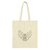 Friendship Heart Tote Bag, Best Friend Gift, Friends Forever Shopping Bag, Sentimental Present, Tote Bag for Her, We Will Be Friends - Tawshia